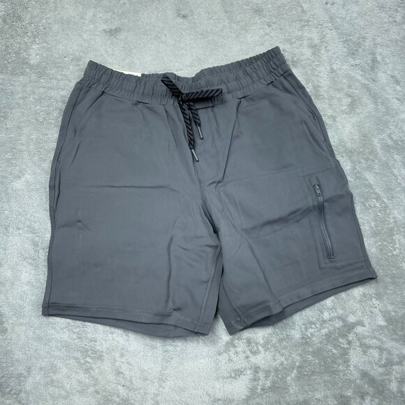 Mondetta Outdoor Project Mens Active Shorts Recycled Fabric Gray S a1472 - Picture 1 of 6